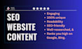 be your blog writer, article, and SEO website content writer