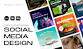 create eye catching social media design for your business