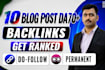 high da SEO backlinks domain authority 70 contextual links