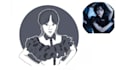 draw line minimalistic avatar for business, social media