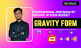 multistep gravity form, contact form, elementor form