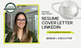 write your senior or executive CV, resume, cover letter, optimize your linkedin