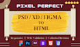 convert figma to html bootstrap5 xd to html PSD to html responsive