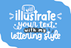 design custom digital hand lettering