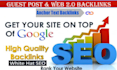 do web 2 0 anchor text backlink for google ranking