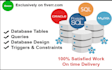 design database, create erd and sql queries in minimum time