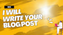write articles and blog post , copy righting , web content