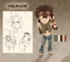 design amazing cartoon characters
