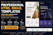 design responsive HTML email templates to grow your business