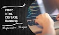 convert PSD files into HTML, CSS or sass, and bootstrap