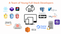 develop django, react, flask, python website as full stack developer