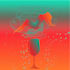 create a unique surreal gradient illustration with grain texture