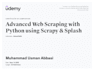 do web scraping, webcrawler, data scraper, and  data mining using python scrapy