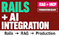 develop a ruby on rails web app with ai integration