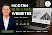 build a modern business website with SEO