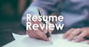 do CV review for quant roles in finance