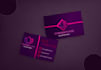 create modern business card