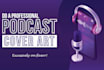 design a professional unique podcast cover art