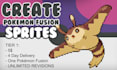 make a pokemon fusion sprite of your choice