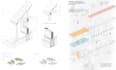 do architectural drawings, concept diagram and axonometric