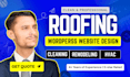 create wordpress website for roofing and home service businesses