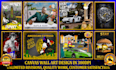 create canvas wall art designs and mockups