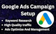 setup google PPC ads for plumbers