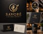 design a modern restaurant logo and food brand identity