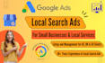 setup google search ads for local business and local services