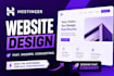 hostinger website design hostinger wordpress website hostinger website redesign