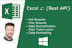 do excel automation using chatgpt, gemini, or deepseek API for windows and mac