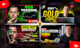 design viral crypto and finance youtube thumbnails for trading channels