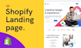 design shopify landing page with pagefly ,shogun app,gempage