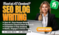 write bulk articles and seo blog posts that rank on google
