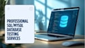 database testing , data validation