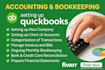 accounting setup and clean up bookkeeping using quickbooks