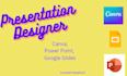 design creative and innovative business presentation slides
