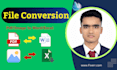 convert pdf to word, image to word documents