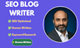write google ranking SEO optimized blog posts and articles