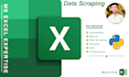 do vba programming and data scrapping, api integration