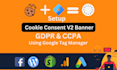 setup cookie consent banner for your shopify website