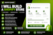 build a shopify store, shopify website, a shopify dropshipping store