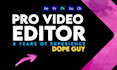 do professional video editing , youtube, motion graphics in 24hours