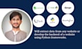 build a full stack website with django backend and react frontend
