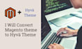 convert magento theme to hyva theme