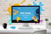 create a website using HTML CSS bootstrap javascript