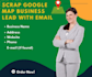scrap google maps business lead with emails