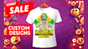 create halloween t shirt design for halloween