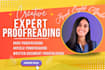 proofread your book, article, or document in 24h
