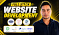 be your professional laravel and wordpress full stack web developer for websites